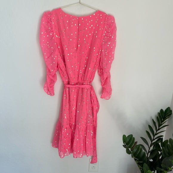 LILLY PULITZER Chianna Silk Dress Size 12 NWT - Picture 4 of 6